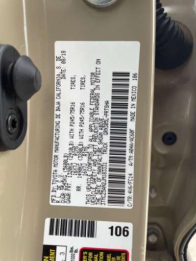 Pre-Owned 2018 Toyota Tacoma for sale in St. Joseph MO